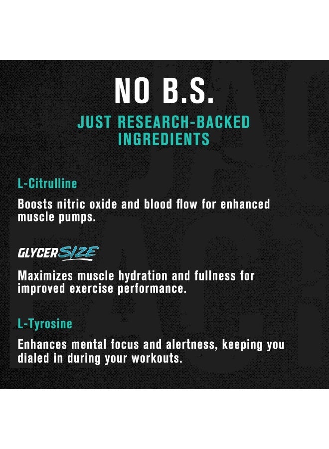 Jacked Factory Caffeine-Free Pump & Nootropic Pre Workout Supplement - Image 4