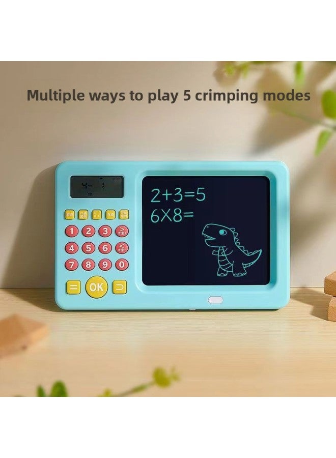 Oral Computing Tablet Children's Drawing Board Math Treasure Training Machine Tablet Learning Machine LCD Handwriting Tablet Oral Computing Machine-Color:Pink (Chinese) + Handwriting Board Math Treasure - Image 4