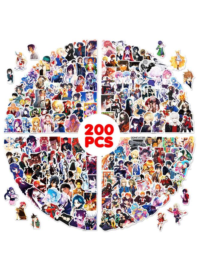 Bluejw 200 Anime Mix And Match Stickers Luggage Helmet Car Stickers Anime Graffiti Stickers - Image 2