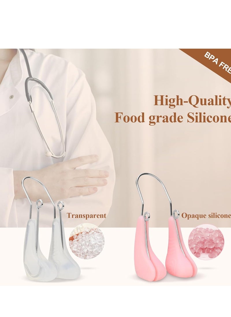 Najwa FERNIDA Nose Shaper Clip, Soft Silicone Nose Slimmer Rhinoplasty Device Nose Up Lifting Pain-Free Nose Bridge Straightener Corrector  - Image 5