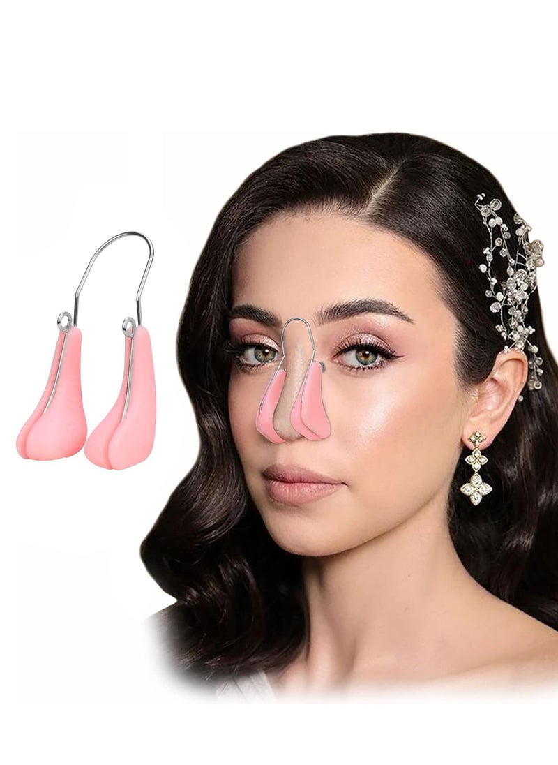 Najwa FERNIDA Nose Shaper Clip, Soft Silicone Nose Slimmer Rhinoplasty Device Nose Up Lifting Pain-Free Nose Bridge Straightener Corrector  - Image 1