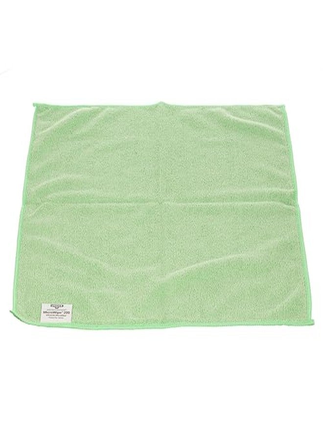 أنجر مناديل تنظيف مايكرووايب™ 200 من أونجر كوميرشال، فائقة النعومة، 16 بوصة × 16 بوصة، لون أخضر، عبوة من 10 قطع - مثالية لإزالة الغبار الخفيف والتنظيف الرطب ME400 - Image 3