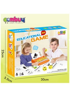 Combuy Matching Letter Game - Fun Educational Toy for Kids, Learn English with 60 Word Cards, 8 Letter Blocks, Interactive Learning for Children  - Image 3