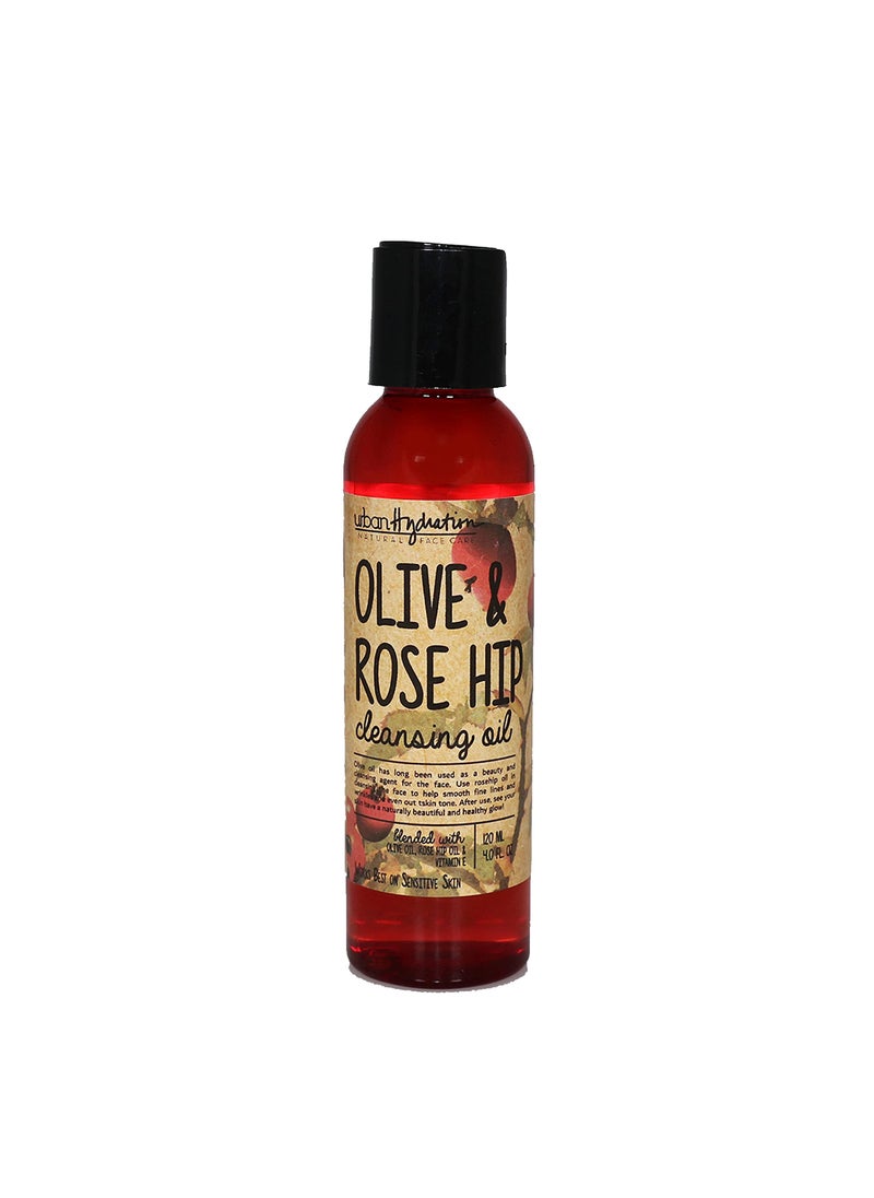 Urban Hydration - Urban Hydration Spot & Scar Rosehip and Olive Soothing Face Cleansing Oil | Cleans, Smooths Fine Lines and Wrinkles, Hydrates & Protects, Evens Skin Tone, Great For Senstitive Skin | 4 Fl Ounces - Image 1