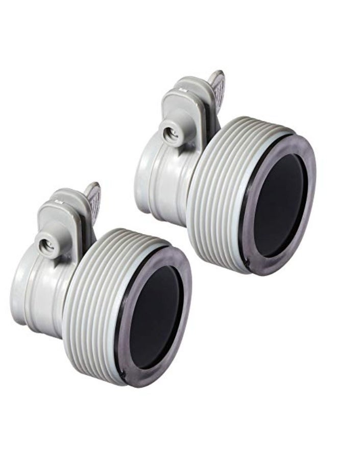 INTEX Antix above-ground piston valves with gaskets and nuts + hose adapters (2 each)  - Image 5