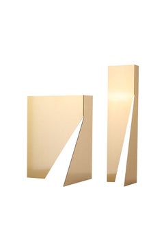 ebarza Gold Stainless Steel Abstract Sculpture - A  - Image 2