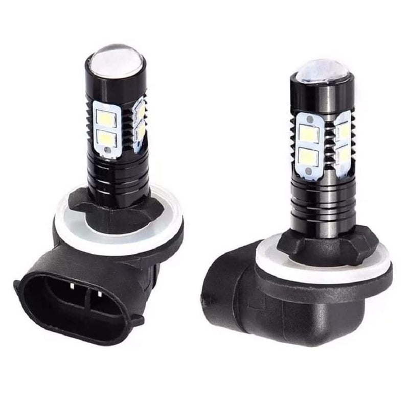 JahyShow 4 Pack 50W Super Bright 881,889,862,886,894,896,898 10 LED Fog Light Bulbs 881 DRL Lights Daytime Runnig Lights,6500K Cool White - Image 2