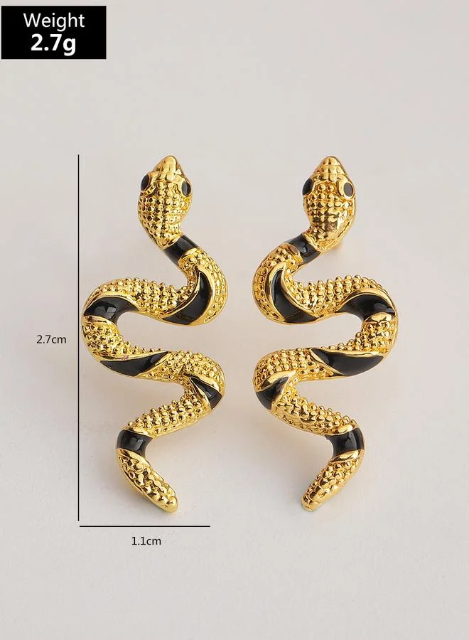 Take Two  Snake Dangle Earrings for Women | Best Price UAE
