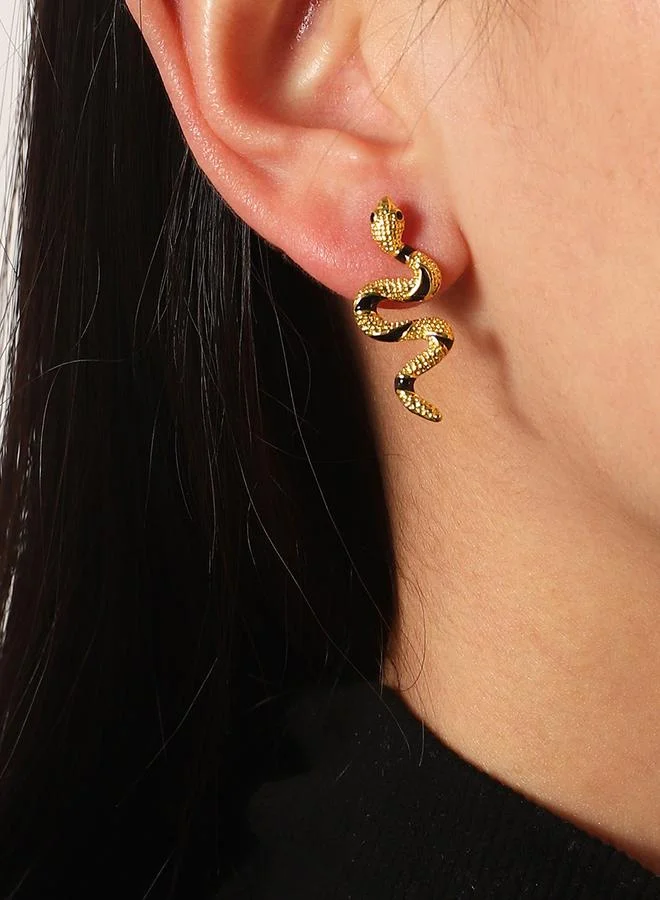 تايك تو Snake Dangle Earrings