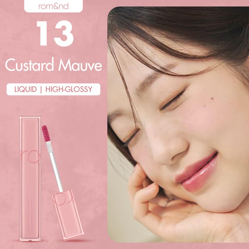 rom&nd DEWYÂ·FUL WATER TINT (13 CUSTARD MAUVE) - Image 2