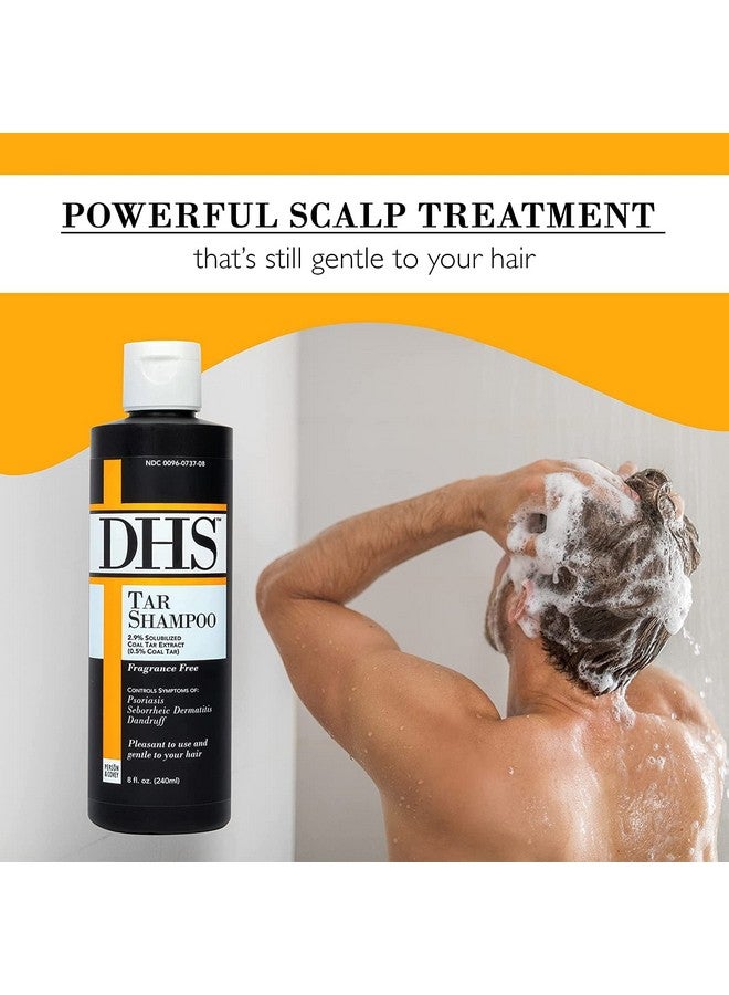 دي إتش أس شامبو القطران، 8 أونصة، اشتري عبوات ووفر (عبوة مكونة من قطعتين) - Image 3