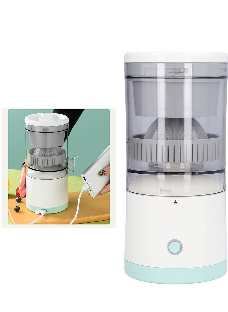 Citrus Juicer, Electric Orange Squeezer with Powerful Motor and USB Charging Cable, Juicer Extractor, Lime Juicer, Suitable for Orange, Citrus, Apple