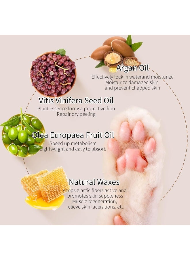 Mumoo Bear Mumoo Bear 2 oz (60g) Natural Dog Paw Balm - Organic Lickable Moisturizing Cream for Paws, Snout & Elbows | Heals Dry, Cracked Skin | Vitamin E & Food-Grade Ingredients  - Image 2
