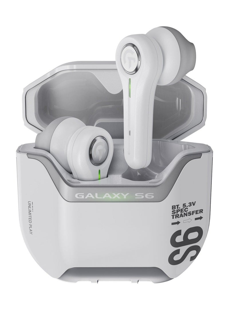 fingertime S6 Bass-Enhanced Gaming Wireless Sport In-Ear TWS Bluetooth Earphones - Image 1