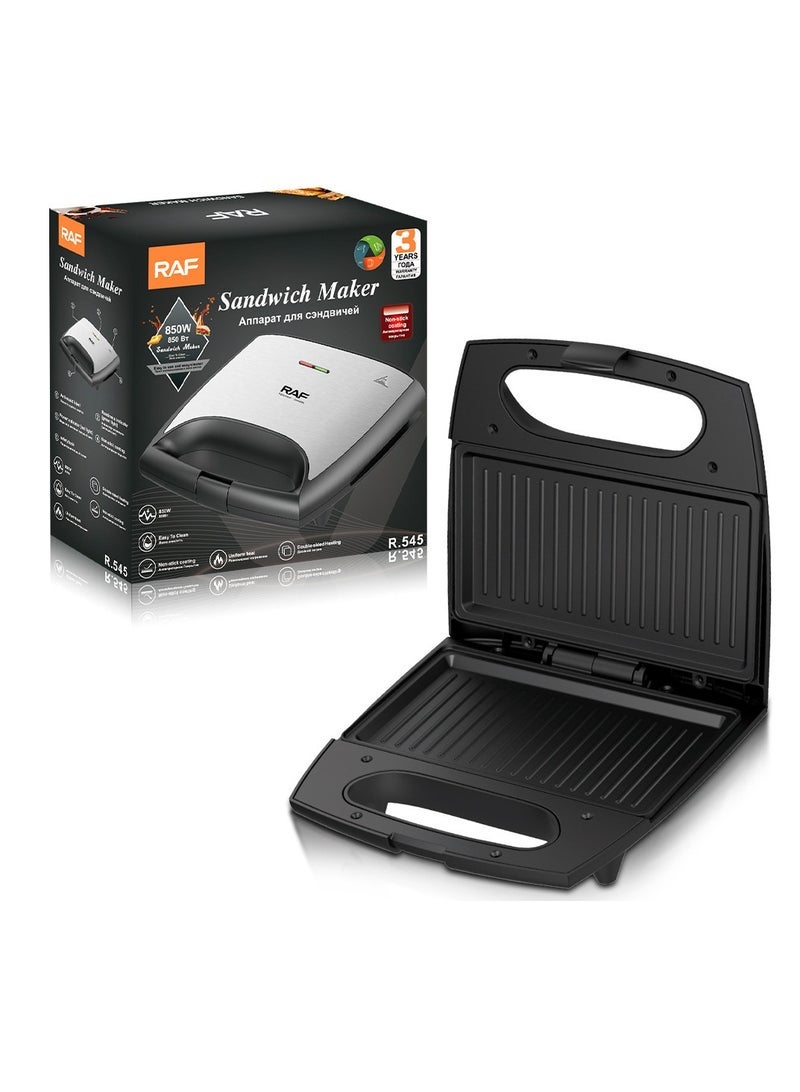 RAF Household Double-sided Heating Sandwich Machine Multifunctional Breakfast Machine Bread Machine - Image 1