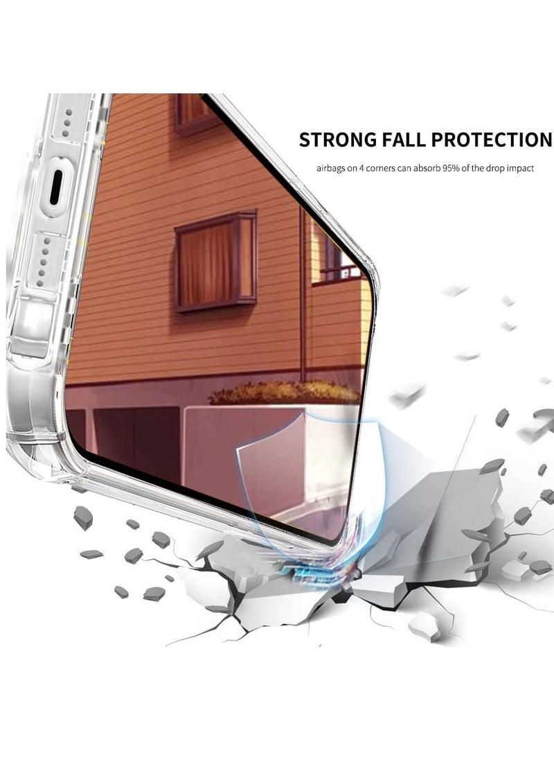 Generic - Designed specifically for iPhone 14 pro case,Strong Fall Protection,Anti-Yellowing, Anti-Scratch,360° All-Around Protection Case for iPhone 14 Pro,6.1 Inch-Crystal Clear (Crystal Clear) - Image 1