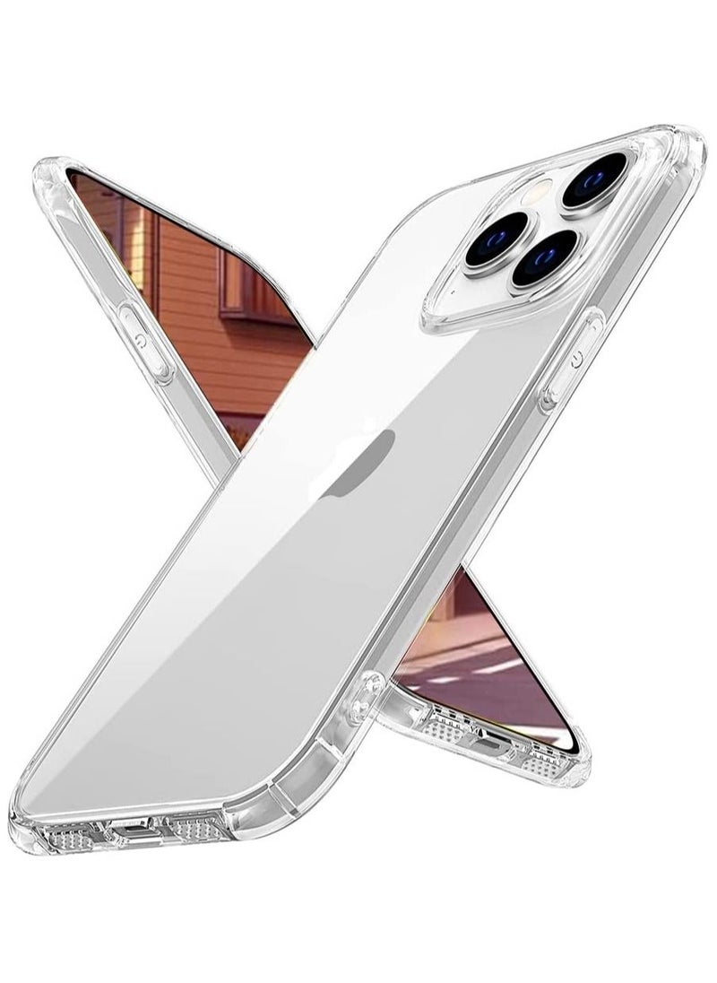 Generic - Designed specifically for iPhone 14 pro case,Strong Fall Protection,Anti-Yellowing, Anti-Scratch,360° All-Around Protection Case for iPhone 14 Pro,6.1 Inch-Crystal Clear (Crystal Clear) - Image 1
