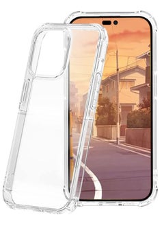Designed specifically for iPhone 14 pro case,Strong Fall Protection,Anti-Yellowing, Anti-Scratch,360° All-Around Protection Case for iPhone 14 Pro,6.1 Inch-Crystal Clear (Crystal Clear)