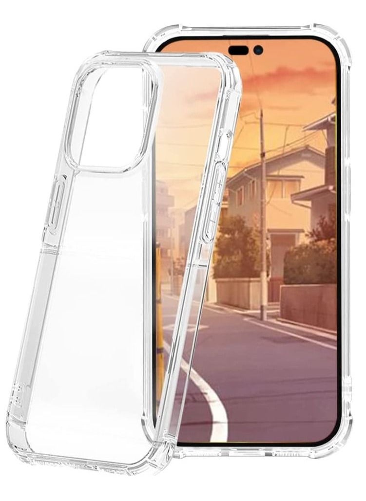 Generic - Designed specifically for iPhone 14 pro case,Strong Fall Protection,Anti-Yellowing, Anti-Scratch,360° All-Around Protection Case for iPhone 14 Pro,6.1 Inch-Crystal Clear (Crystal Clear) - Image 1