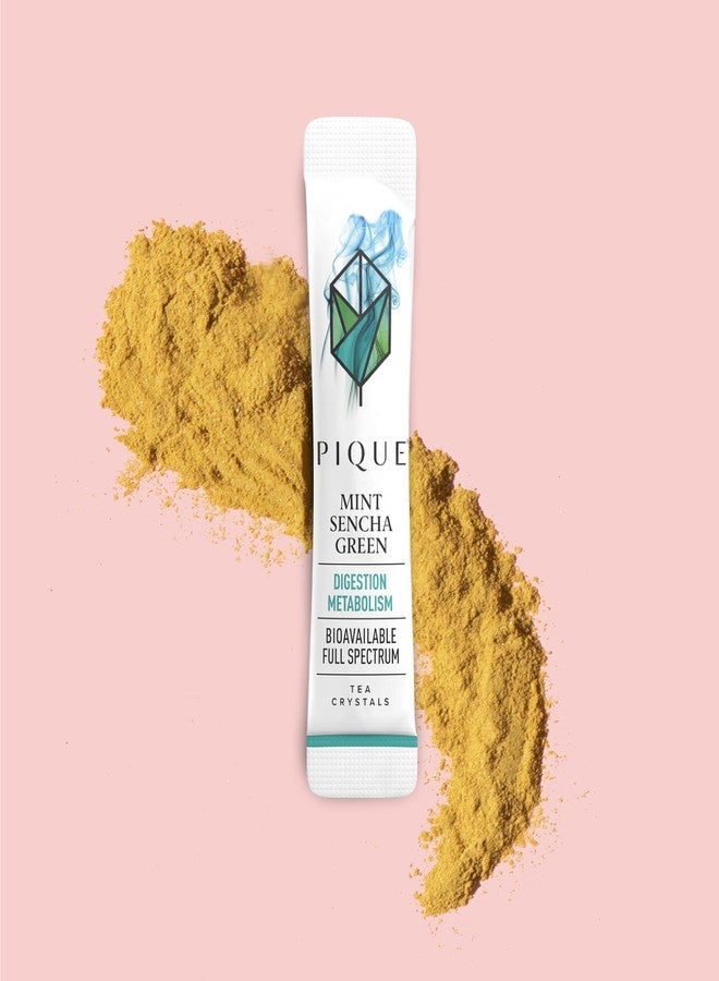 Pique Tea Organic Green Tea Crystals Sampler - Immune Support, Gut Health, Fasting - 42 Single Serve Sticks (Pack of 3) - Image 5