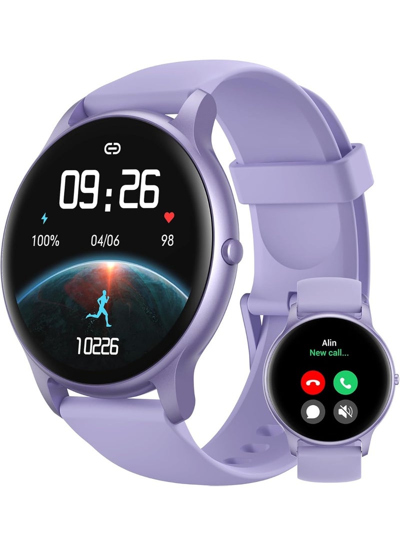 Parsonver Smart Watch for Women, Answer/Make Calls, 1.32" HD Fitness Tracker 100+ Sport Modes/Heart Rate/Blood Oxygen/Sleep Tracker/IP68 Waterproof, Fitness Watch for Android iPhone, SPROD1 - Image 1