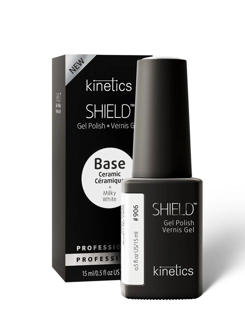 KINETICS SHIELD CERAMIC BASE 15 ML | #906 MILKY WHITE  - Image 1