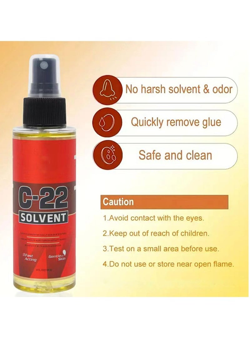 Walker Tape Wig Glue Remover Spray Front Bonding Weave Active Lace Tape Meltblown is Safe for all Skin Types（118ml）  - Image 4