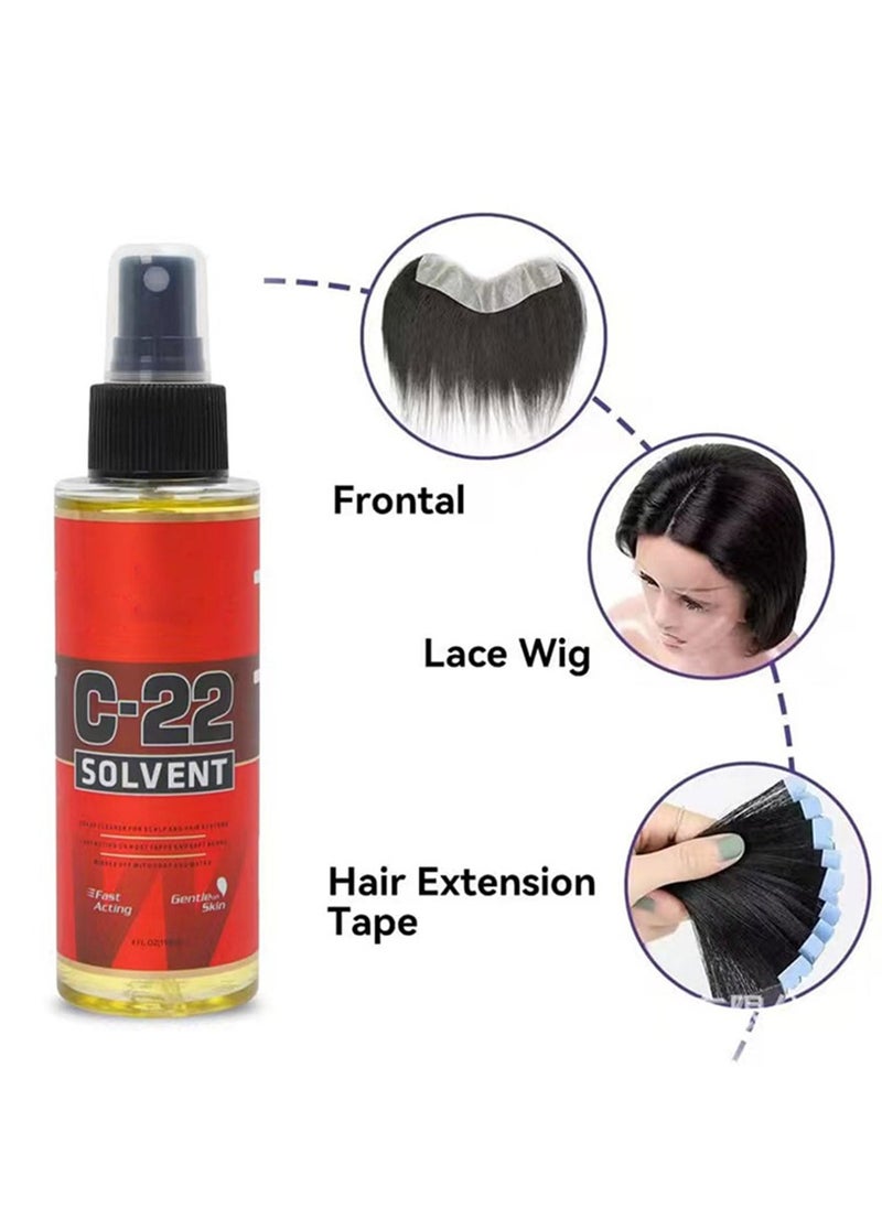 Walker Tape Wig Glue Remover Spray Front Bonding Weave Active Lace Tape Meltblown is Safe for all Skin Types（118ml）  - Image 3
