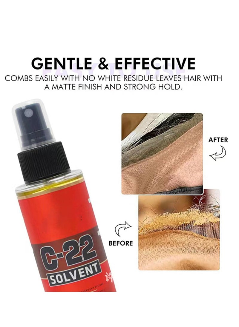 Walker Tape Wig Glue Remover Spray Front Bonding Weave Active Lace Tape Meltblown is Safe for all Skin Types（118ml）  - Image 2