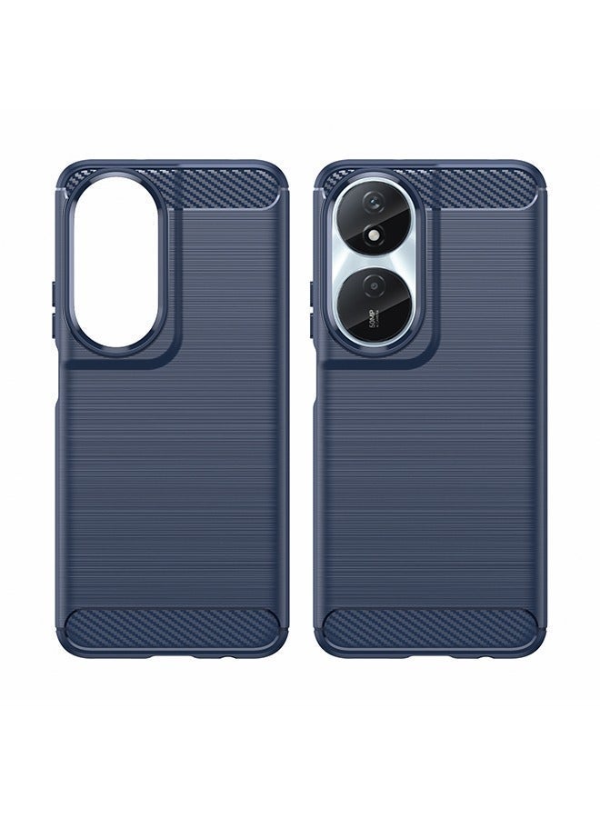 X-level HONOR X7b 4g Case cover with Carbon Fiber Shockproof Rugged Shell Anti-Scratch Easy Install Anti-Scratch Soft TPU Comfortable Touch Back Cover Protective Accessory for HONOR X7b - Image 2