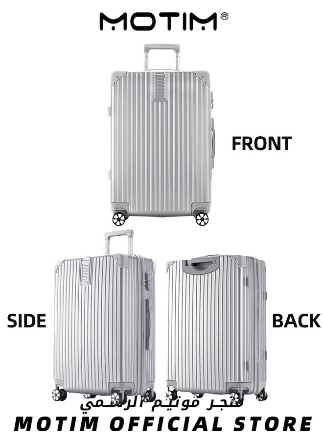 Motim - Travel Luggage Boarding Carry-on Luggage Expandable PP Hard Shell Clearance Luggage with Spinner Wheels TSA Lock and Hard Side Lightweight Durable Carry-on Suitcase Set for Long Distance Travel - Image 1