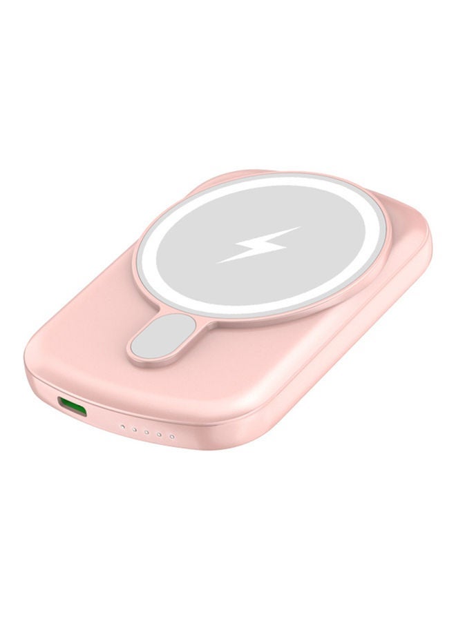 Raxoom 5000.0 mAh Magnetic Power Bank For iPhone 12/12 Pro/12 Pro Max Pink - Image 4