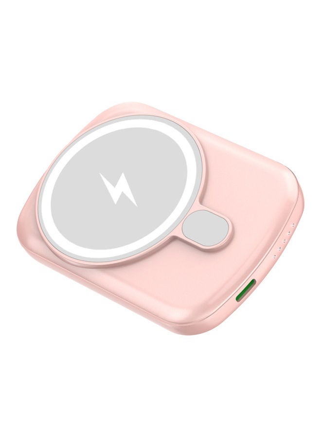 Raxoom 5000.0 mAh Magnetic Power Bank For iPhone 12/12 Pro/12 Pro Max Pink - Image 5