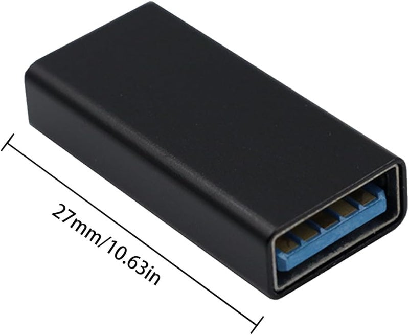 USB C Female to USB 3.0 Female Adapter OTG Converter Data Transfer Connector - Image 5
