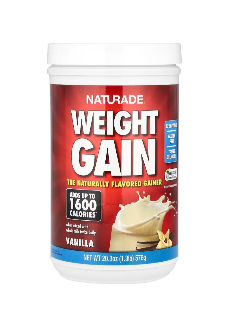 ناتورادي زيادة الوزن بالفانيليا 1.3 رطل (576 جم) - Image 1