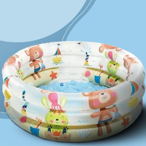 KIDZYMON® Beach Baby Bath tub for Baby Age 0 to 2 Years I Bath tub for Kids Home and Travel with Size 2 Feet - 24 inches I Pack of 1 I No Air Pump - Image 1