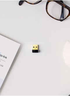 نيبمينينت محول USB لاسلكي بتقنية النانو AC600 أسود  - Image 2