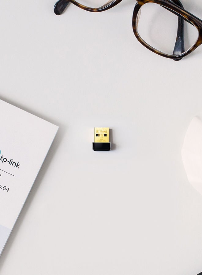 NIBEMINENT AC600 Nano Wireless USB Adapter Black  - Image 2