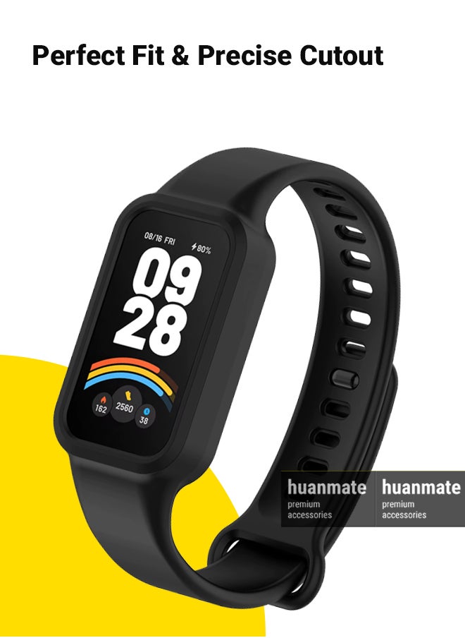 huanmate - Xiaomi Smart Band 9 Active Soft Silicone Replacement Strap - High Quality, Lightweight, Stylish & Durable - Easy Installation - Replacement Strap for Xiaomi Smart Band 9 Active - Image 1