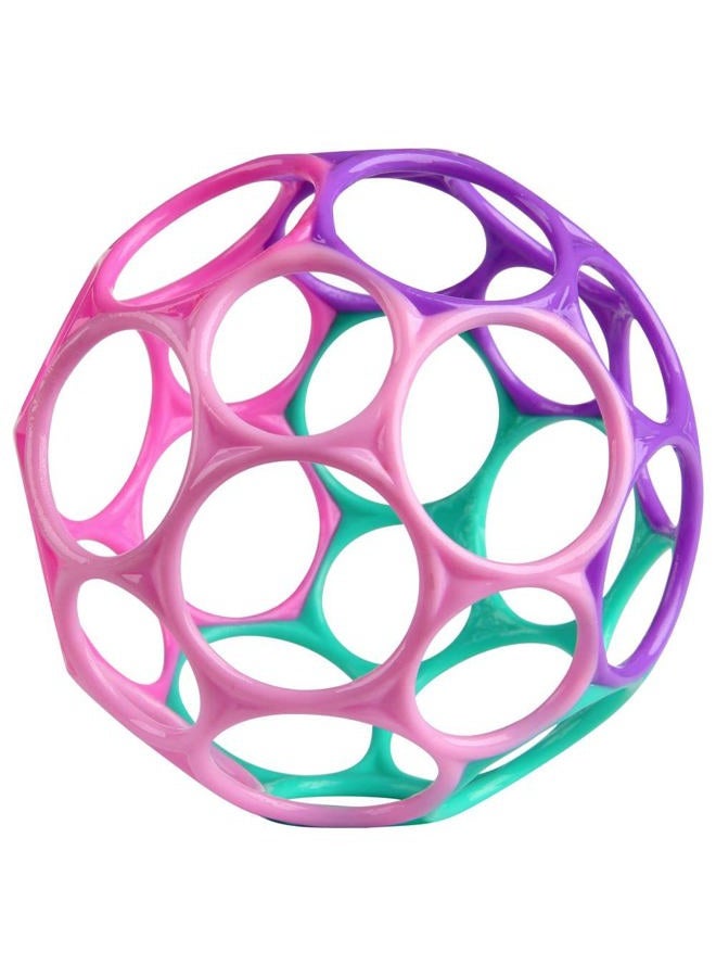 Bright Starts لعبة أوبال رattle سهلة الإمساك - وردي، للأعمار من حديثي الولادة - 1 قطعة (عبوة من 1) - Image 4