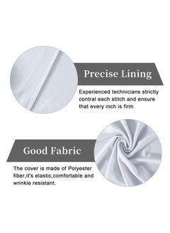 Arabest Spandex Table Cloth, 6ft Table Cover Rectangular Stretch Table Cloth Tight Fit Tablecloth for Parties, Trade Shows, Weddings and Events of All Kinds(White)  - Image 4