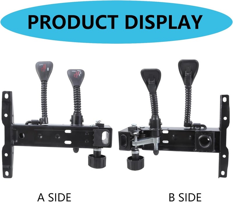 Replacement Adjustable Chair Base Plate Seating Mechanism with Recline Control Fit for Gaming and Rotation Chairs Recline Function for Chairs - Image 4