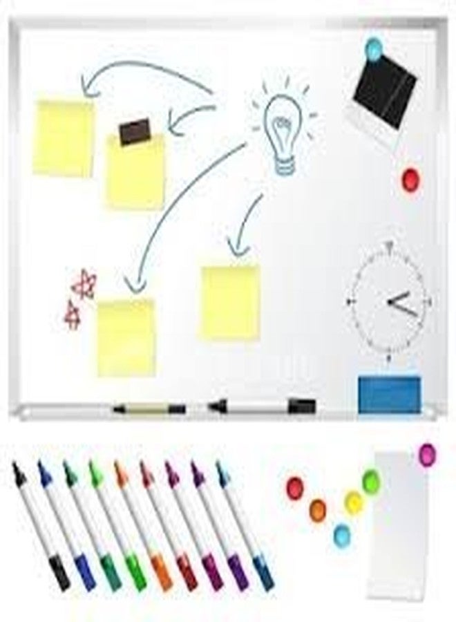 CAPPL Whiteboard Fridge Magnets, 60 Pcs- Assorted Color - Image 3