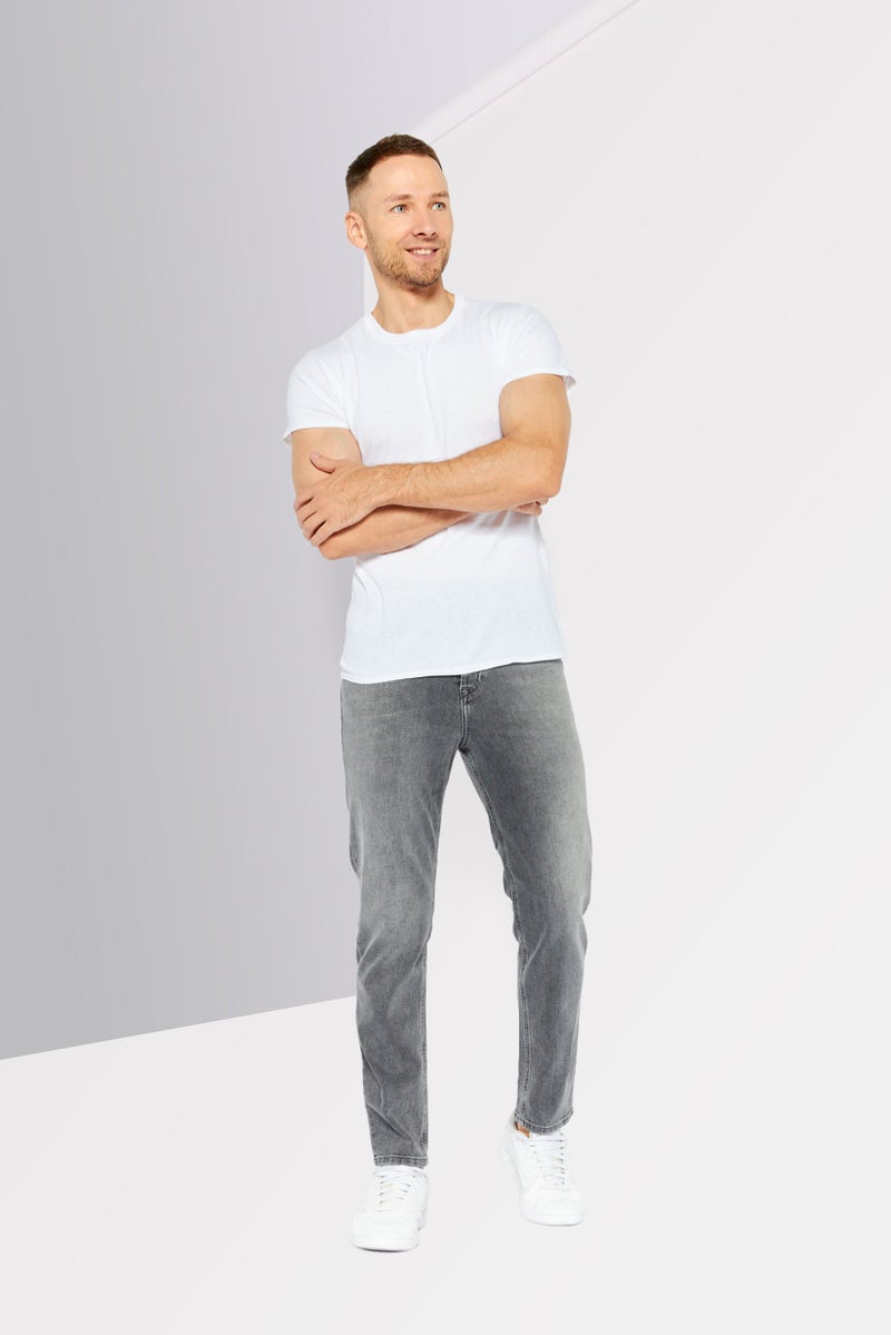 DIESEL جينز رجالي 2005 د-فاينينغ بقصة عادية سادة قابل للتمدد، أسود - Image 2