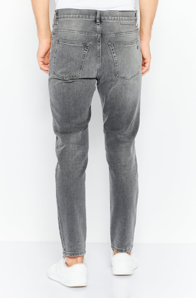 DIESEL جينز رجالي 2005 د-فاينينغ بقصة عادية سادة قابل للتمدد، أسود - Image 4