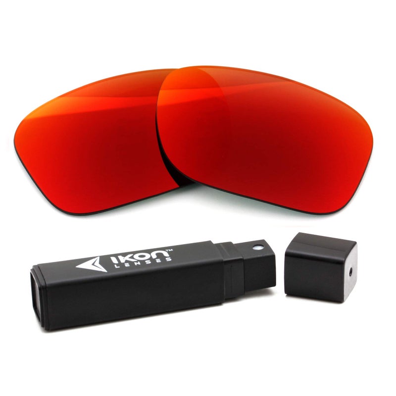 IKON LENSES Polarized Ikon Iridium Replacement Lenses for Oakley Holbrook Sunglasses - Red Mirror  - Image 3