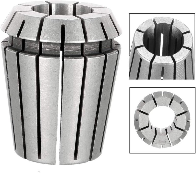 MECRAAF ER40 High Precision Spring Collet for CNC Workholding Engraving Collets Machine and Milling Lathe Chuck Tool (Pack of 1) (ER 40, 18-17 mm) - Image 3