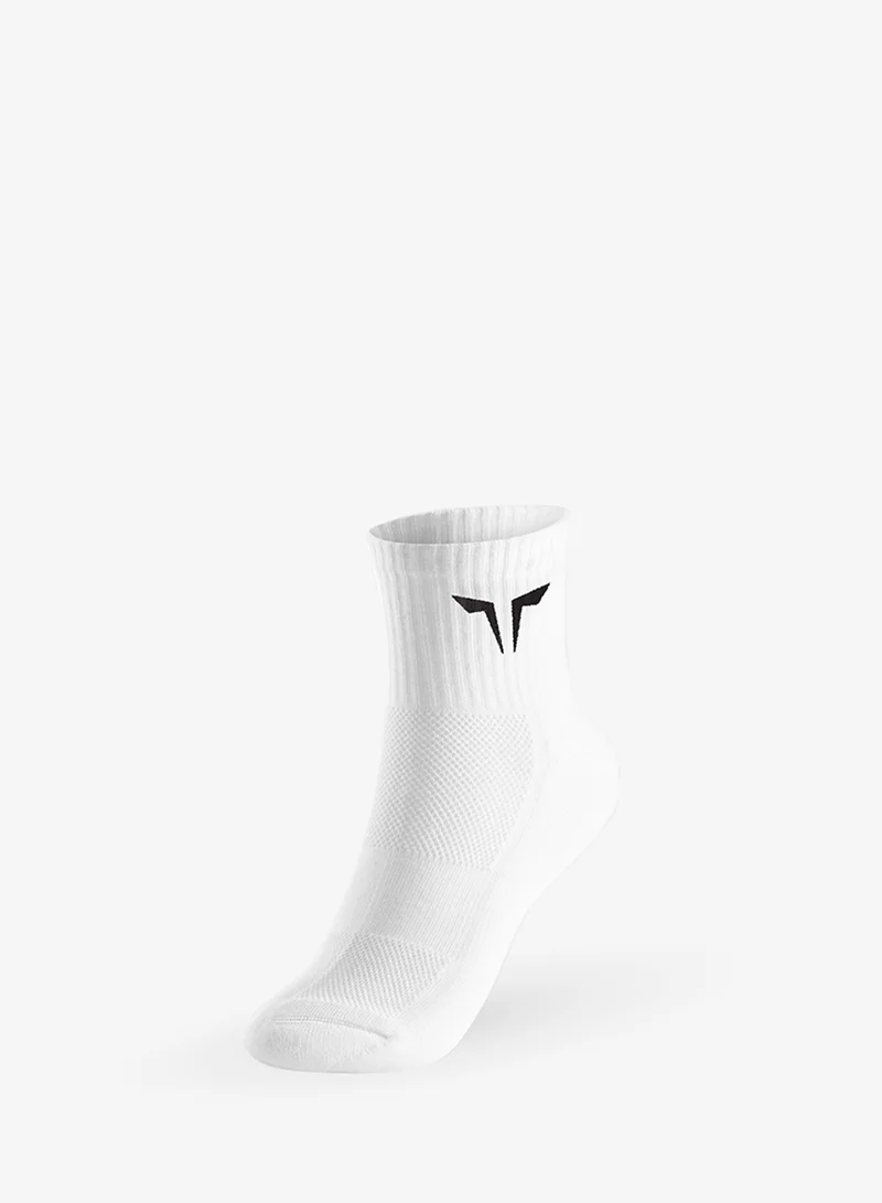Squatwolf Pearl White 3 Pack Icon Crew Socks for Men | Best Price UAE