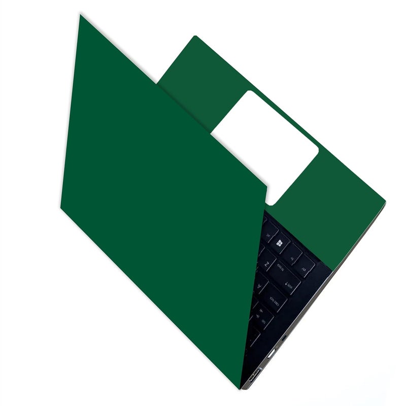 BAEYE Full Laptop Skin Stickers HD Quality Sticker for Laptops Upto 15.6" (Dustproof|Waterproof|Scratchproof|Reusable) - BE FRST Green FL (2042) - Image 1