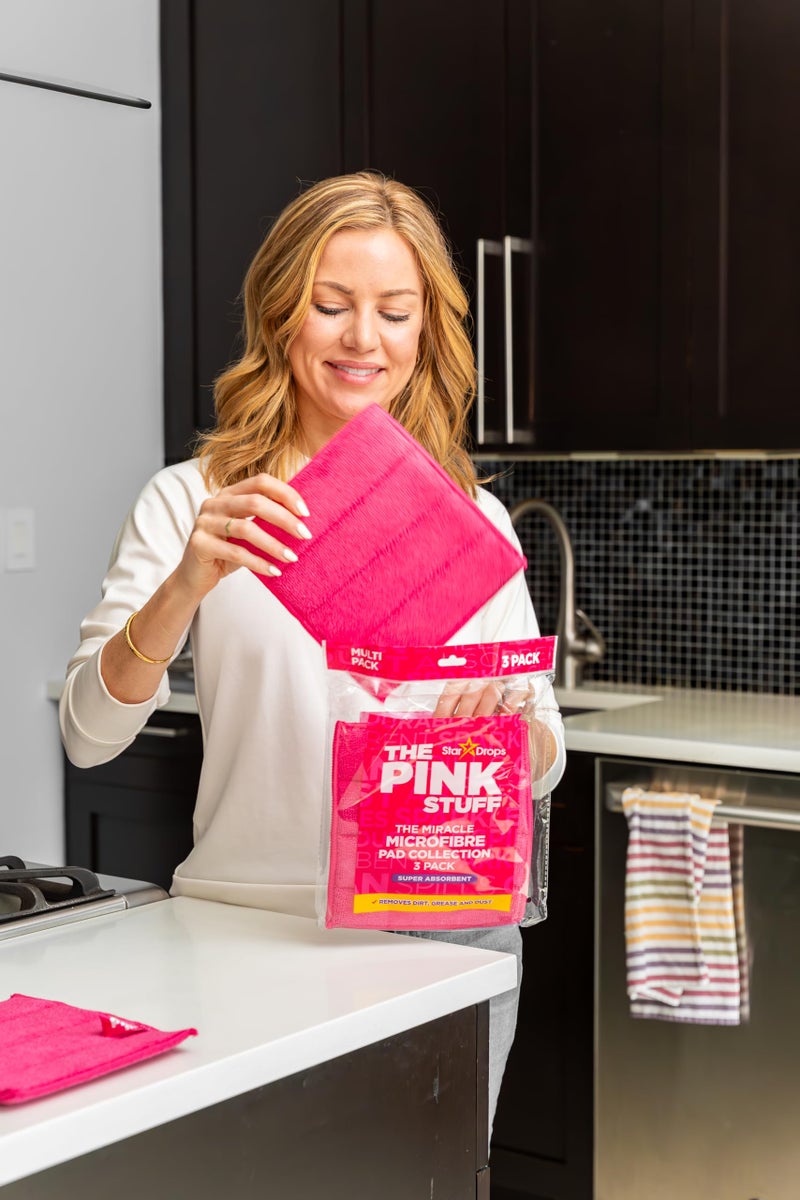 Stardrops – The Pink Stuff – Miracle Microfibre Pad Collection 3 Pack - Image 3